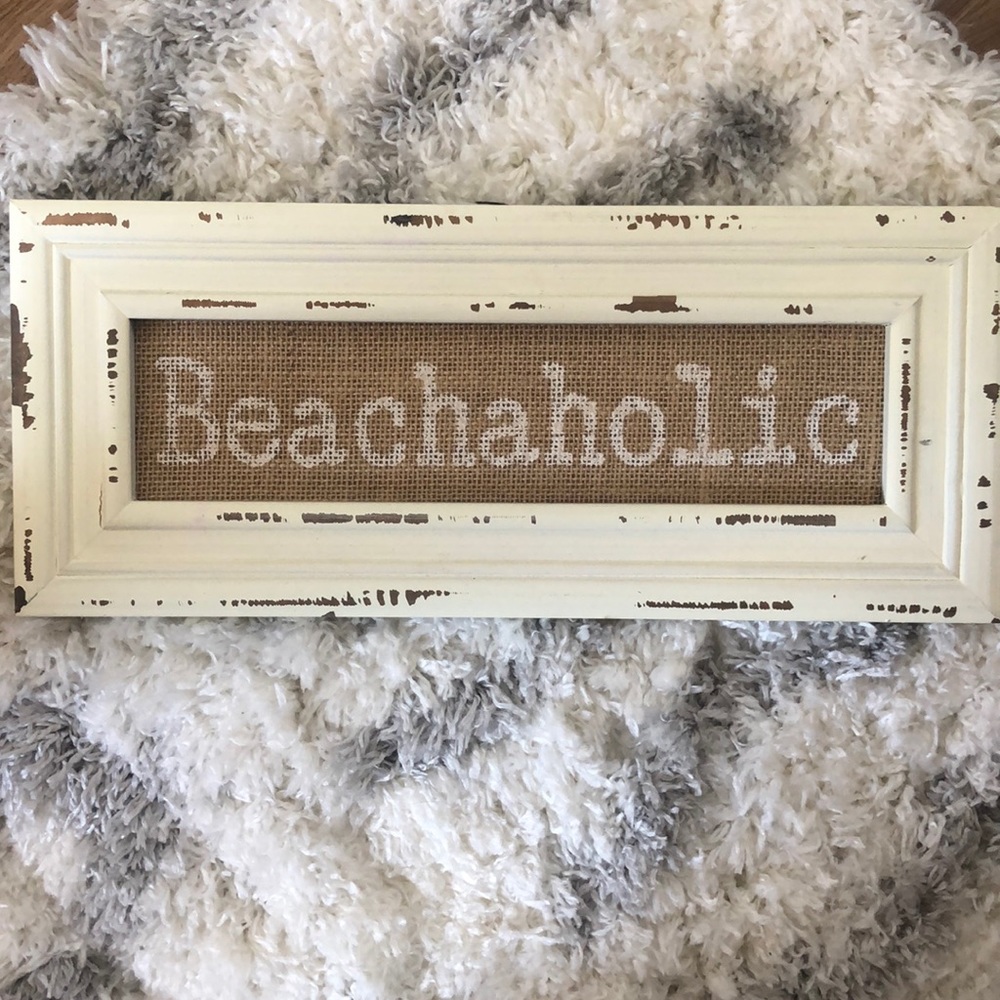 Rustic Beach Sign